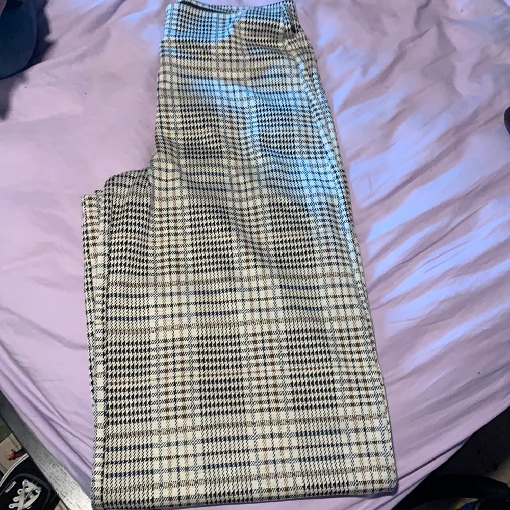 Plaid pants
